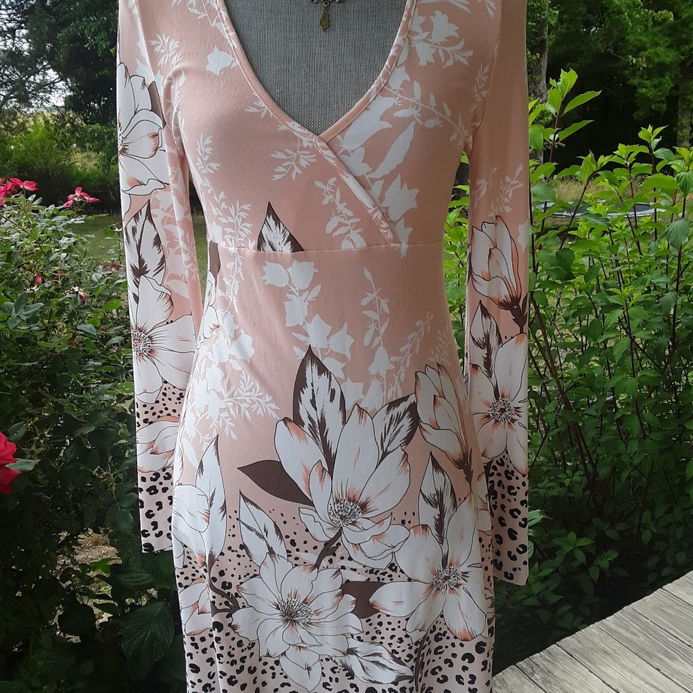 Venus Bell Sleeve Dress